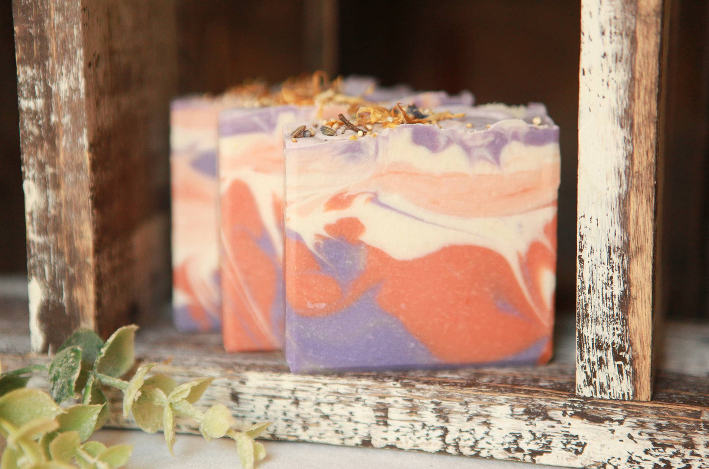 Lavender & Apricot Artisan Soap, Luxury Shea Butter Soap