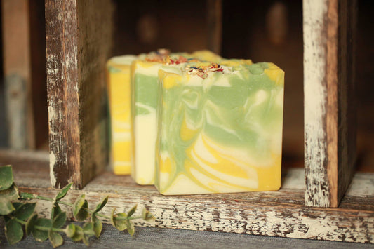 Honeysuckle Artisan Soap, Luxury Shea Butter Soap