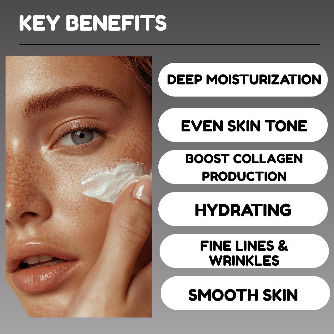 Tallow Cream with Retinol and Manuka Honey, Face & Body