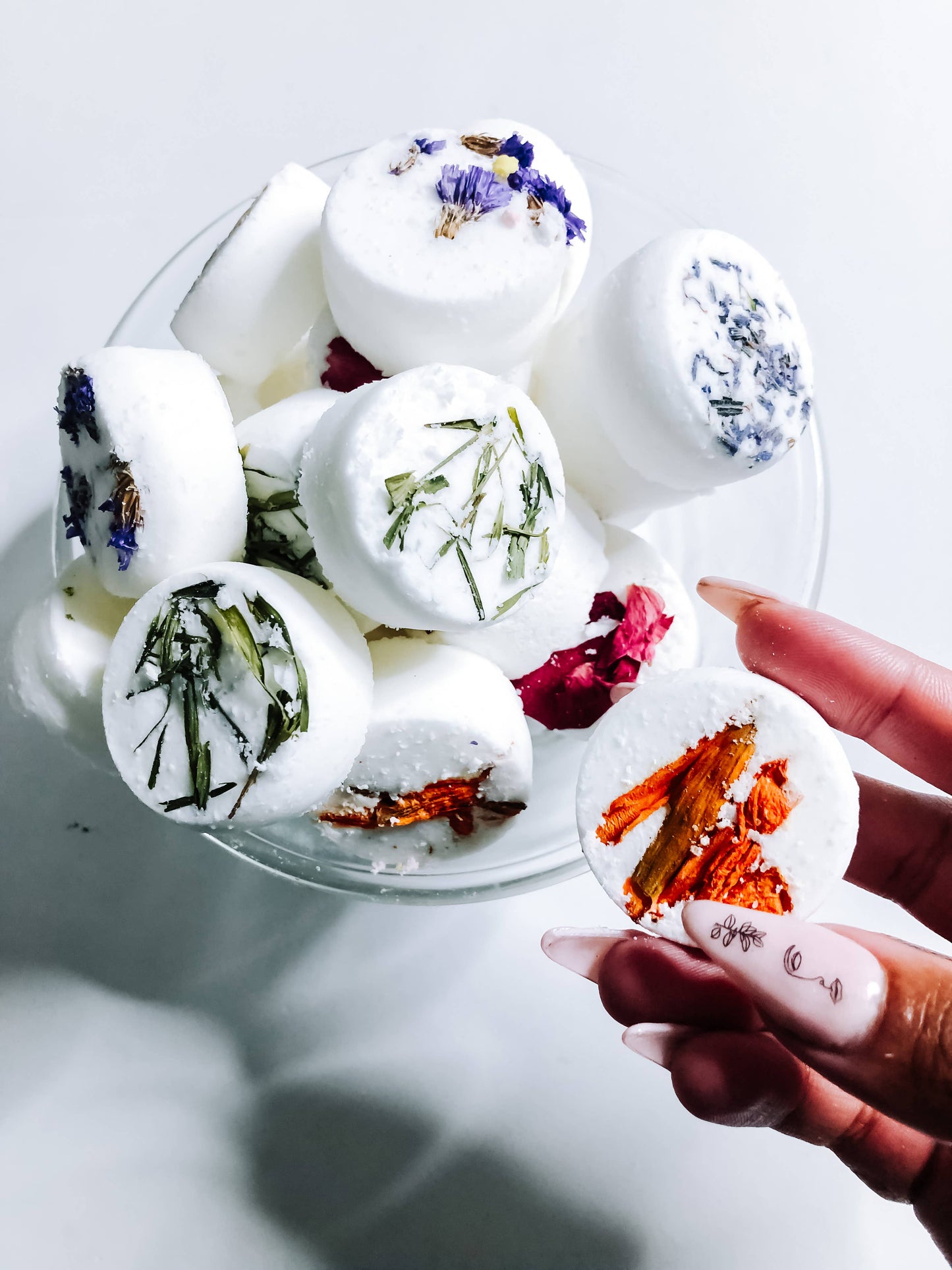 Jasmine Shower Steamer Bath Bomb