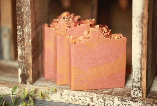 Champagne Toast Artisan Soap, Luxury Shea Butter Soap