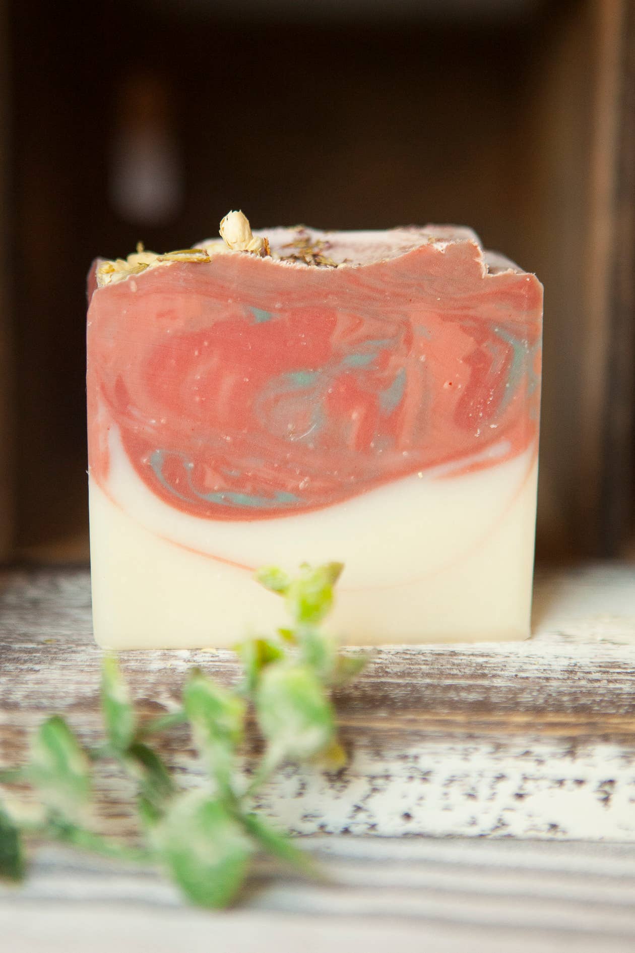 Peony & Amberwood Artisan Soap, Luxury Shea Butter Soap