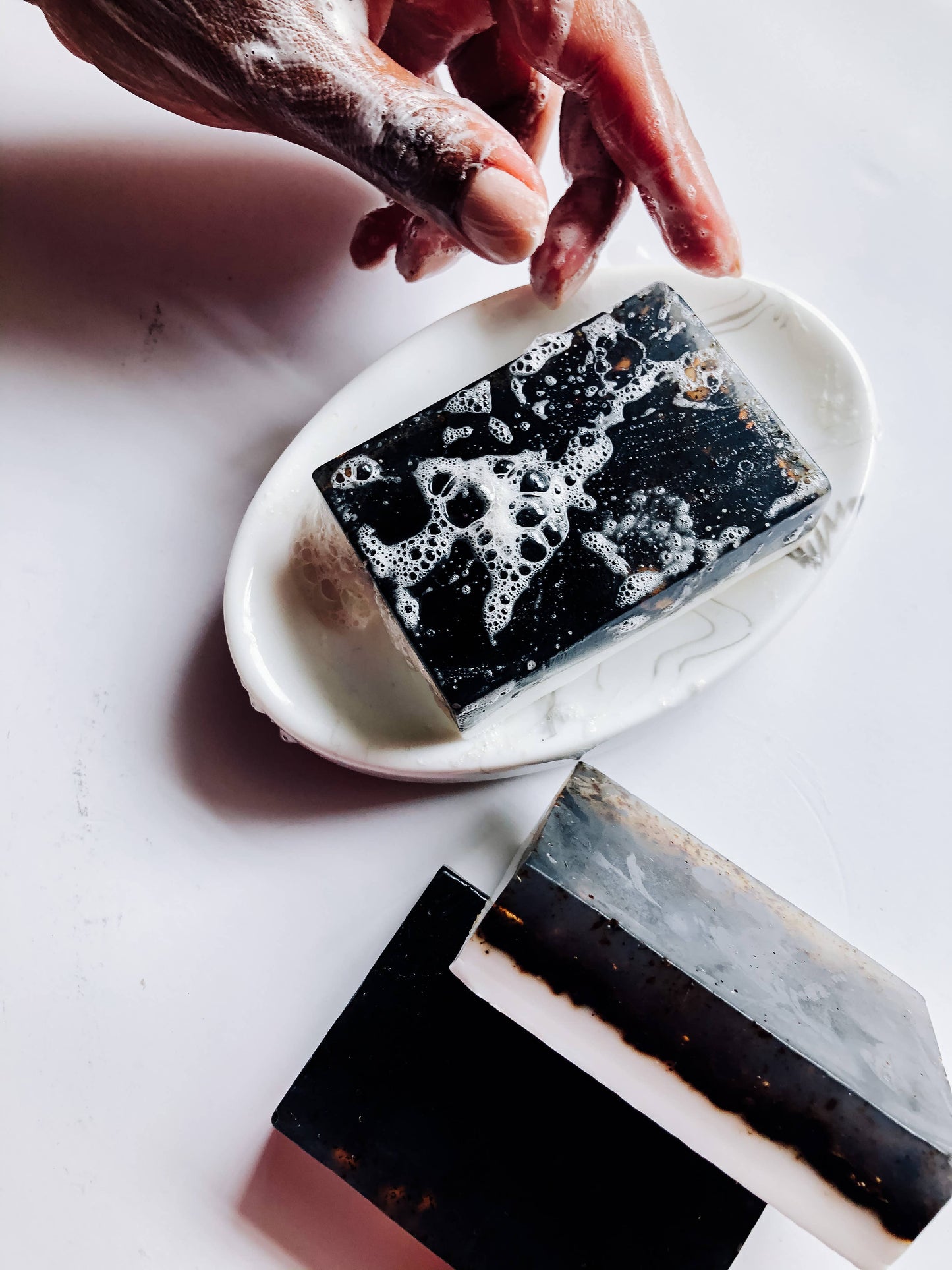 Black Colombian Coffee Soap|Artisan Soaps|Soaps|Coffee Soap